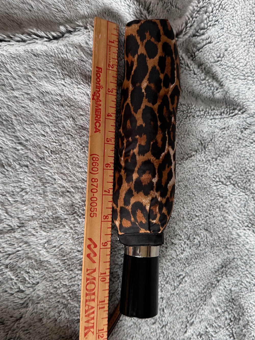 Coach Peyton Ocelot Print Mini Umbrella F62963 - Picture 10 of 10